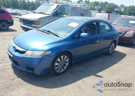 2010 Honda Civic Ex-L z USA, uszkodzony, nr VIN 2HGFA1F95AH525895